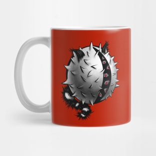 Eye Monster Spiky Ball Mug